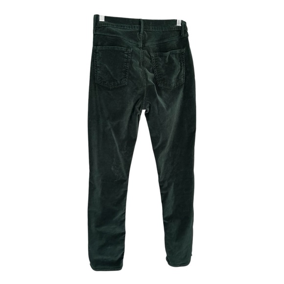 3 X 1 Green Velvet High Rise Straight leg Jeans Sz 25 - Picture 2 of 12